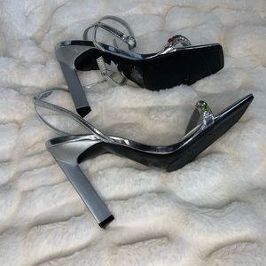 Fairly used heel sandals